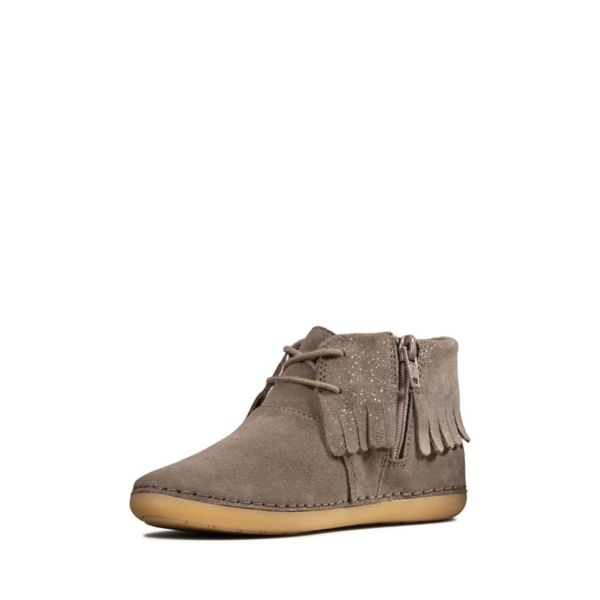 Clarks Girls Skylark Form Kid Casual Shoes Brown | CA-6983471